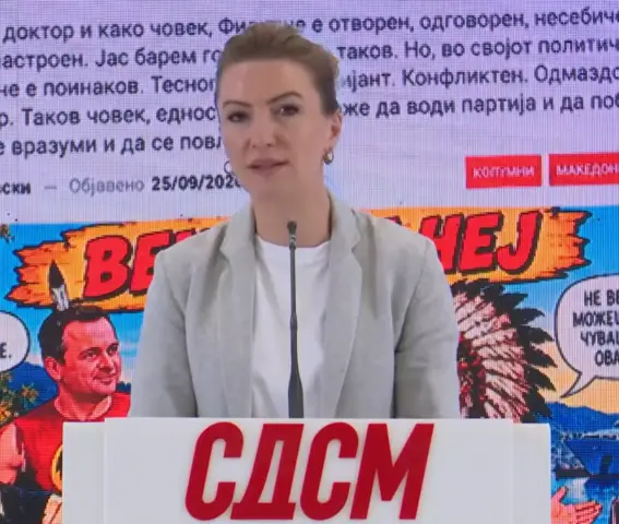 Кузеска: Граѓаните гледаат кој медиумски ја спонзорира Платформата ЗНАМ 2.0 – покровителот е арамијата Мицкоски