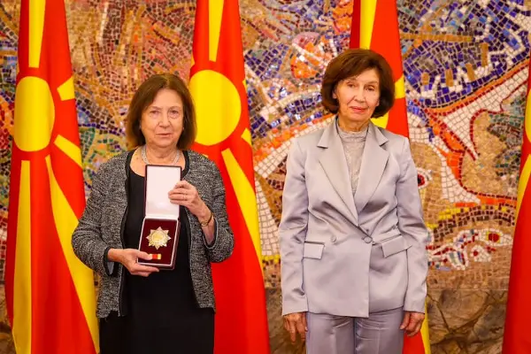 Научничката Светлана Мојсов одликувана со Орден „8 Септември“
