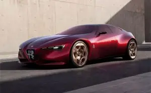 ПРЕМИЕРА: Cuorerosso е спектакуларна, самоуверена V6 најава за иднината на Alfa Romeo