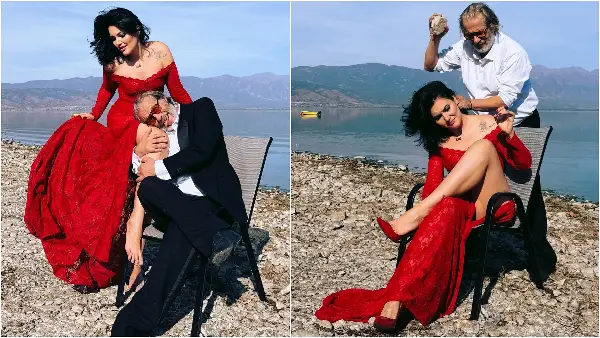 Ивана Кнез и Игор Џамбазов во провокативна фотосесија покрај Дојранското Езеро: Страст, нежности и „нож во грб“
