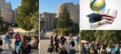 Kул сцена во Скопје: Професорка им предава на студентите во двор под есенското сонце (видео)
