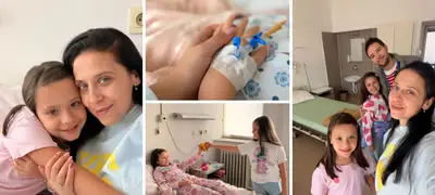 Елена од Скопје за операцијата за слух на ќеркичката: „Кога ѝ ги извадија крајниците, се подобри, но сега мораше да ѝ стават туби во ушите“