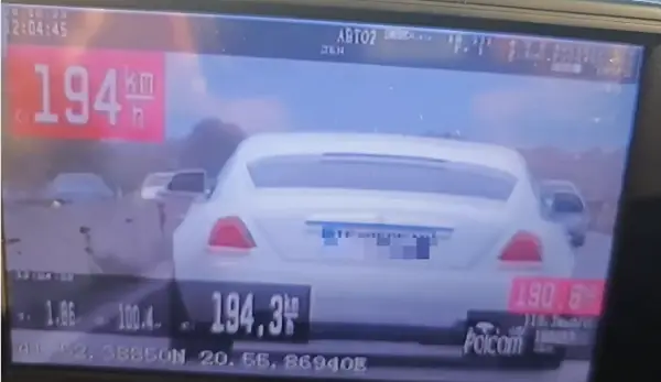 Уапсен возач на „ролс-ројс“ на автопатот Тетово – Гостивар, „летал“ со 194 км/ч