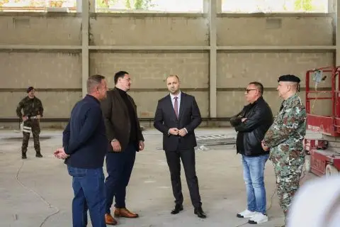 Нова спортска сала во Воената академија „Генерал Михаило Апостолски“ – Мисајловски: Работиме посветено, создаваме подобри услови!