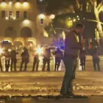 Судири на антивладините протести во Тирана, полицијата употреби водени топови и солзавец