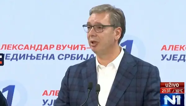 Вучиќ призна пораз: Студентската листа освои мнозинство во Србија
