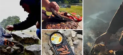 Дамјан (23) од Куманово готви вкусни јадења во природа: „Користам само садови од природни материјали, сè може да се зготви и надвор“ 