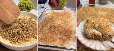 Крем кадаиф по турски рецепт 
