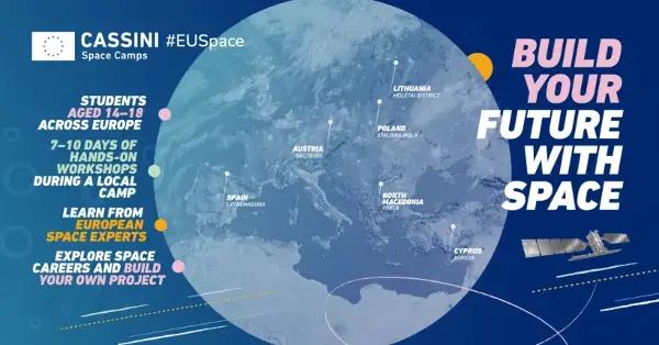 Македонија меѓу шесте земји домаќини на европскиот CASSINI Space Camp 2027