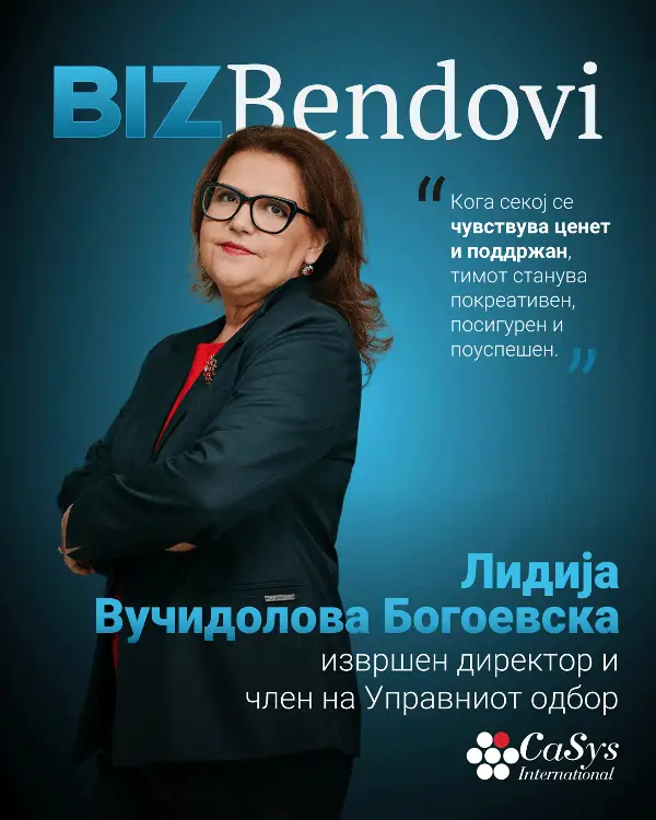 „Повеќе од 15 години се во истата компанија“: Лидија Вучидолова Богоевска открива што ги задржува луѓето во КаСис