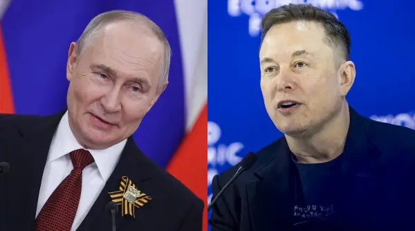 Путин: Маск е гениј, во контакт сме со него околу сателитските констелации