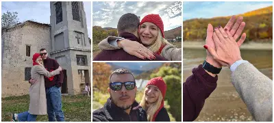 Ивана од Скопје му кажа ДА на Дарио на Мавровското Езеро: „Ни беше прва годишнина, за малку ќе го фатев прстенот“  
