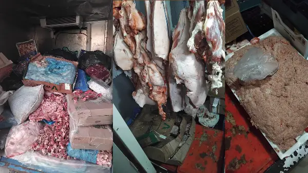 Во Радовиш и Пепелиште одземени околу два тона месо и производи од месо
