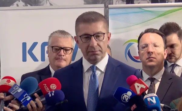 ВМРО-ДПМНЕ: Први другари на Вучиќ се Филипче, Заев и Ковачевски од СДС – го чекаа со црвен тепих, јавно го величаа и му се заблагодаруваа