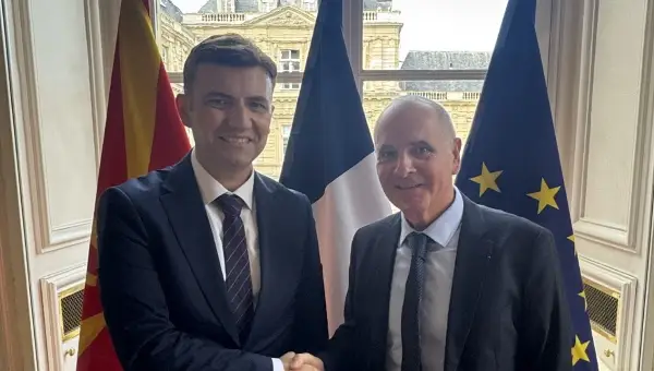 Османи побара од Франција поголема поддршка за евроинтеграциите и односите со Бугарија