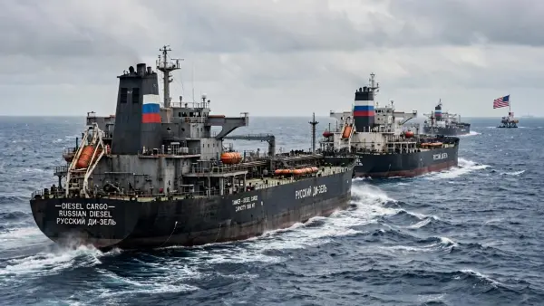 Седум танкери носат руски дизел во Америка: некои од пловилата се под санкции