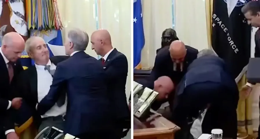 Драма во Белата куќа: Директор на фармацевтски гигант се струполи на состанокот со Трамп, го освестува Др. Оз (ВИДЕО)