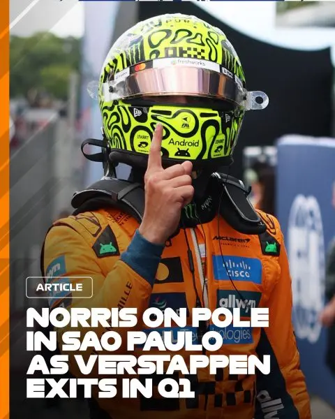 Пјастри излета, Норис најбрз на спринтот во Бразил