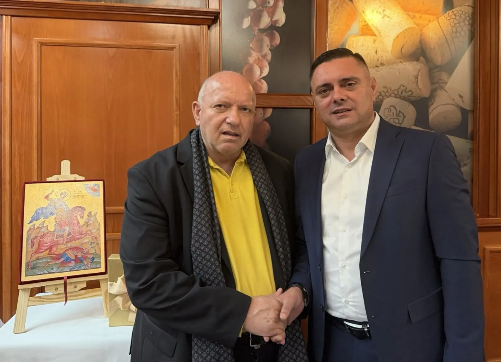 Претседателот на Комората, Азески, и градоначалникот на Кавадарци, Јанчев, ја продолжуваат соработкатa во интерес на бизнис заедницата