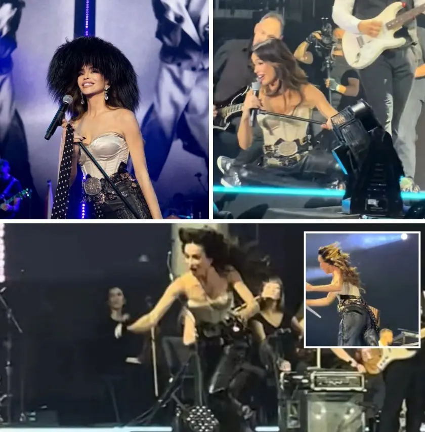 „Моја штикла“: Северина се сопна и се испружи на сцена