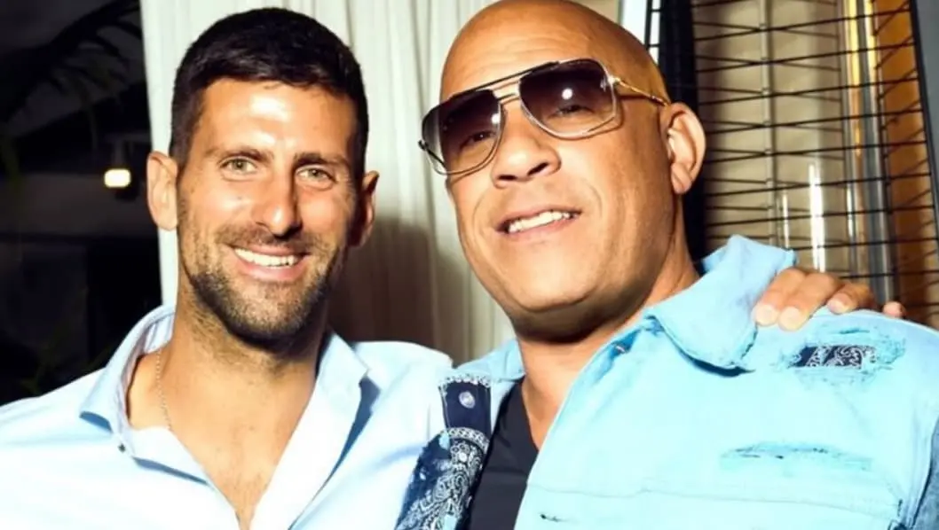 Вин Дизел објави фотографија со Новак Ѓоковиќ: Честитики за мојот брат 