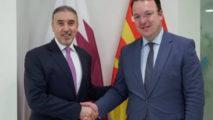 Николоски – Ал Кајари: Зголемување на економската соработка со Катар и воспоставување директна авиолинија Скопје -Доха