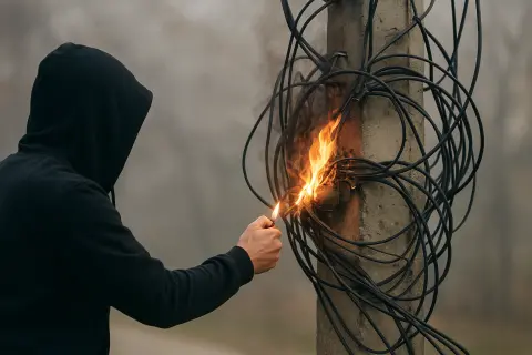 Обвинителството отвори истрага за полицаецот кој заедно со уште тројца крадел бакарни кабли во кругот на скопска „Железарница“, штетата е околу 440 илјади евра