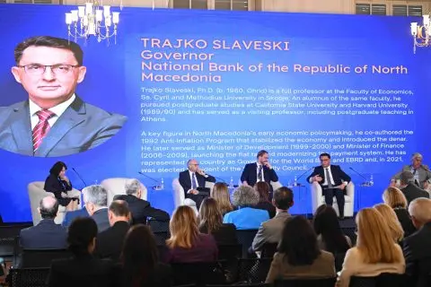 Славески: Водиме претпазлива монетарна политика и подготвени сме да им одговориме на сите потенцијални ризици