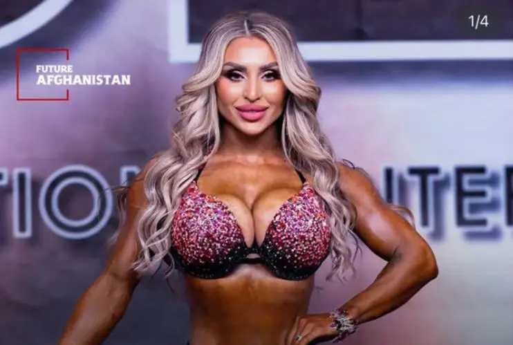 Како мала невеста од Авганистан стана европска шампионка во бодибилдинг