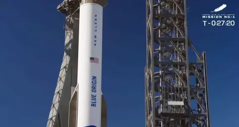 „Блу ориџин“ повторно ќе се обиде да ја лансира ракетата „Њу Глен“