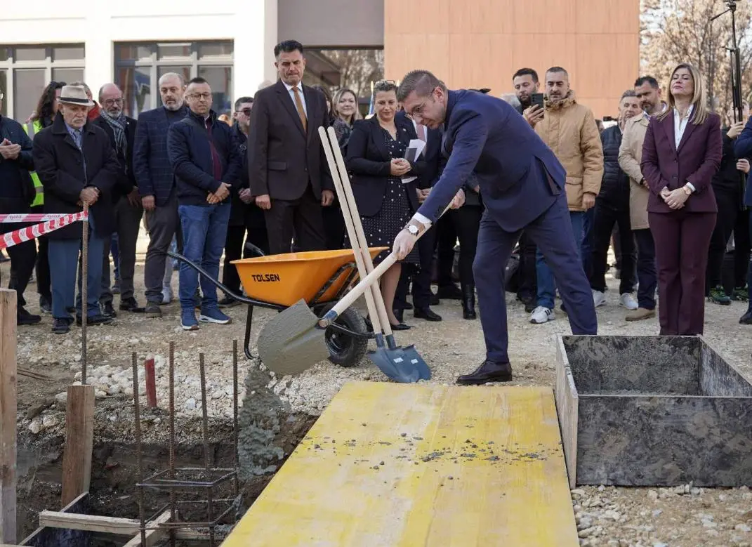 Започна изградбата на нова спортска сала во ООУ „Блаже Конески“