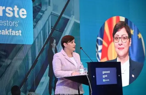 Димитриеска-Кочоска: Создаваме стабилно и транспарентно финансиско опкружување за развој на приватниот сектор