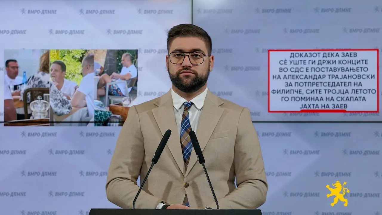 (Видео) Манасиевски: Доказот дека Заев сè уште ги држи конците во СДС е поставувањето на Александар Трајановски за потпретседател