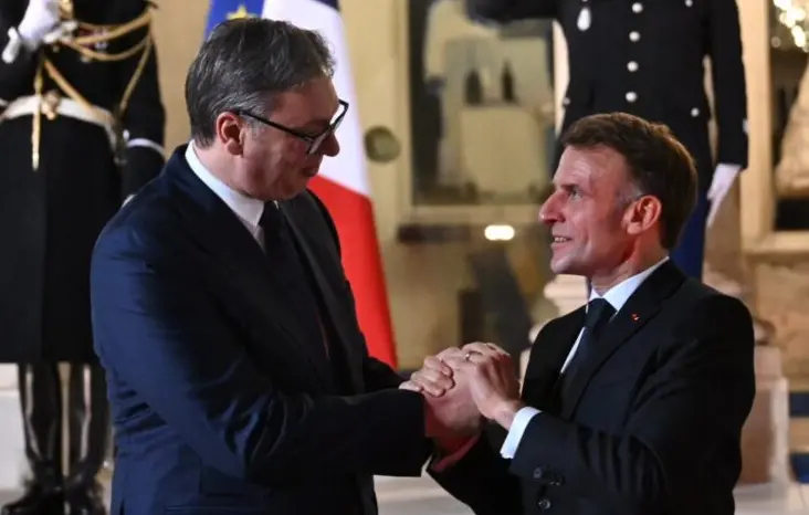 Вучиќ: Верувам дека односите меѓу Србија и Франција се посилни денес од кога било во поновата историја