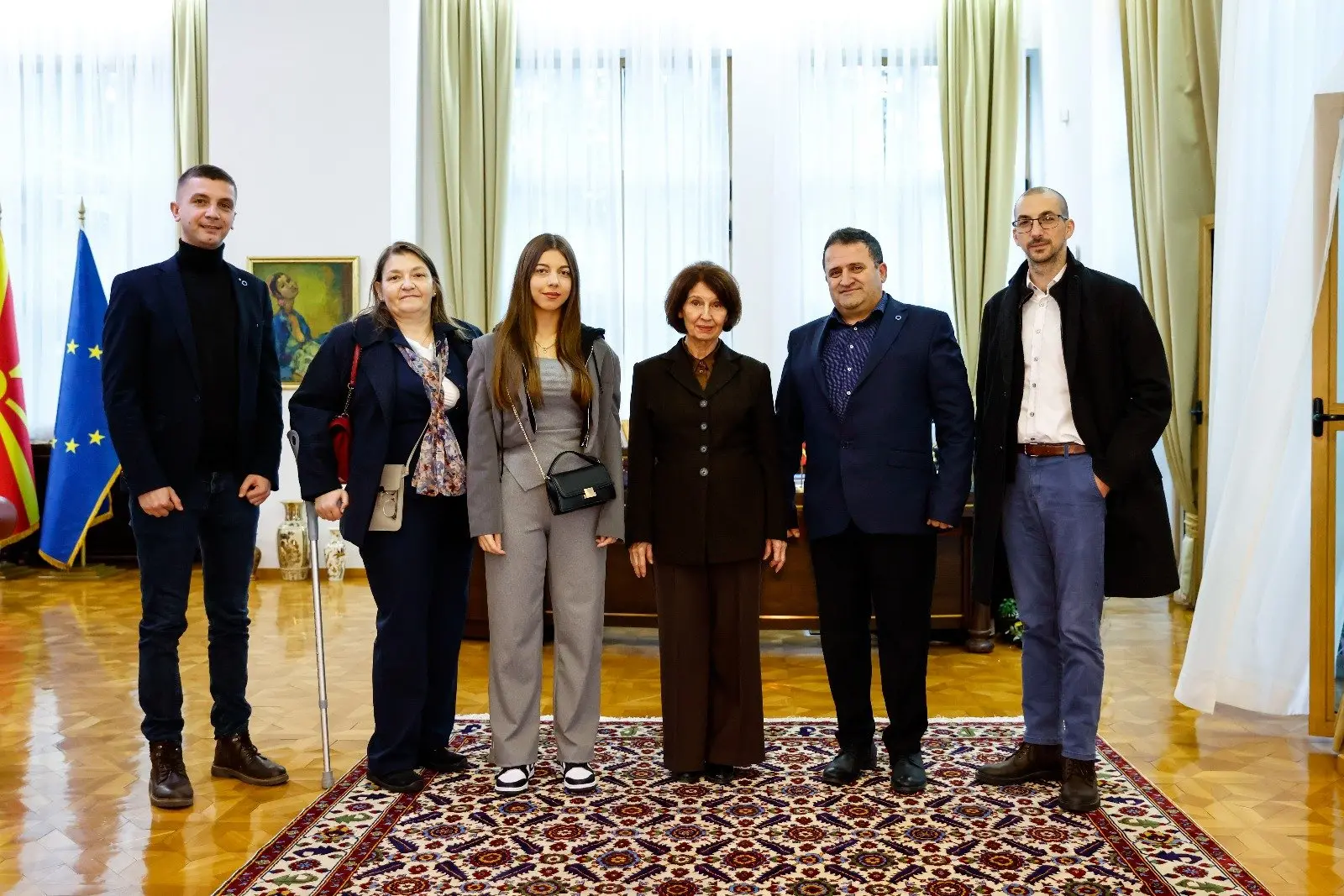 Сиљановска-Давкова прими претставници на Сојузот на здруженија на дијабетичари на Македонија