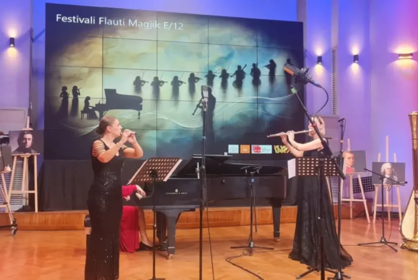 „Trio Animato” настапи на фестивалот “Магична флејта Е/12” во Тирана