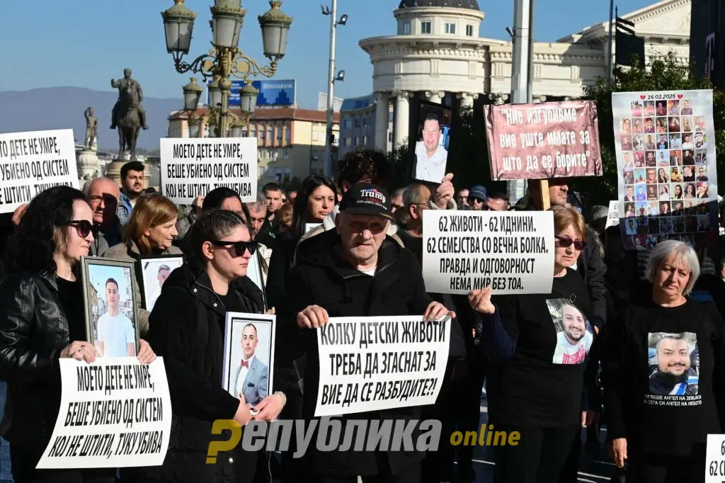 Триесетти протестен „Марш за ангелите“ во Скопје, барање за одговорност и правда