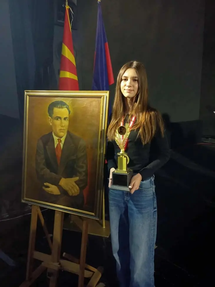 Ефимија Новаковски од Гевгелија добитник на Гран при на 58. Детски Рацинови средби