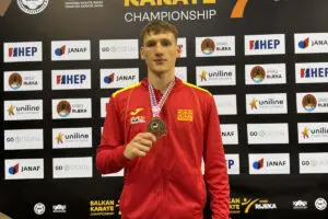 Данило Божовиќ од „Макпетрол“ е Балкански карате-шампион