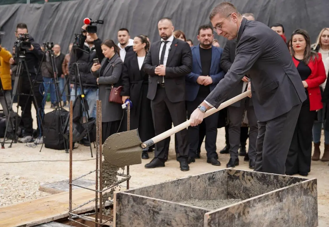 ФОТО I Почна изградбата на нова детска градинка во Маџари Триангла