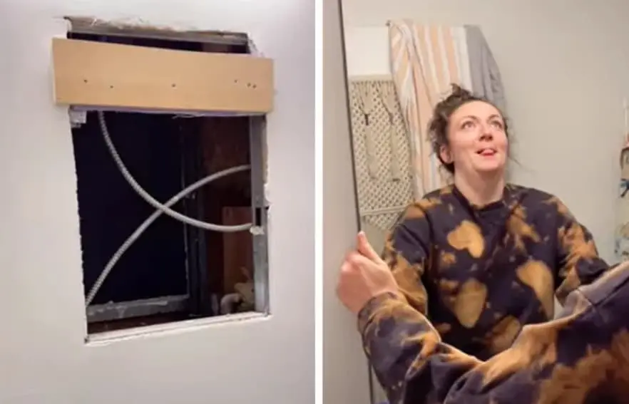 Почуствувала провев, па зад огледалото открила таен трисобен стан: Ова е најхрабрата жена на светот (ВИДЕО)