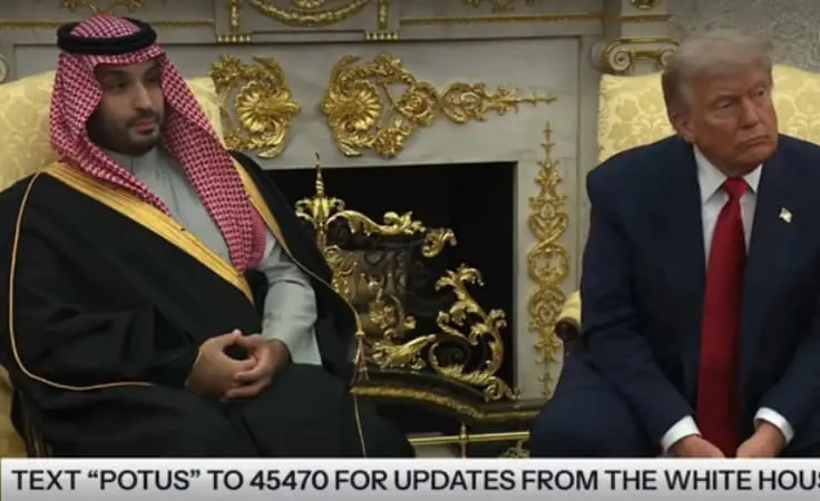 Трамп ѝ порача на новинарка да не го срами саудискиот принц со прашање за убиството на новинарот Кашоги (ВИДЕО)