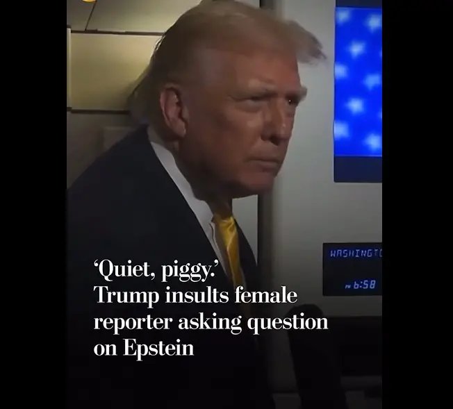 Трамп до новинар: Замолчи, свињо едно. Бела куќа: Ова ја одразува неговата отвореност