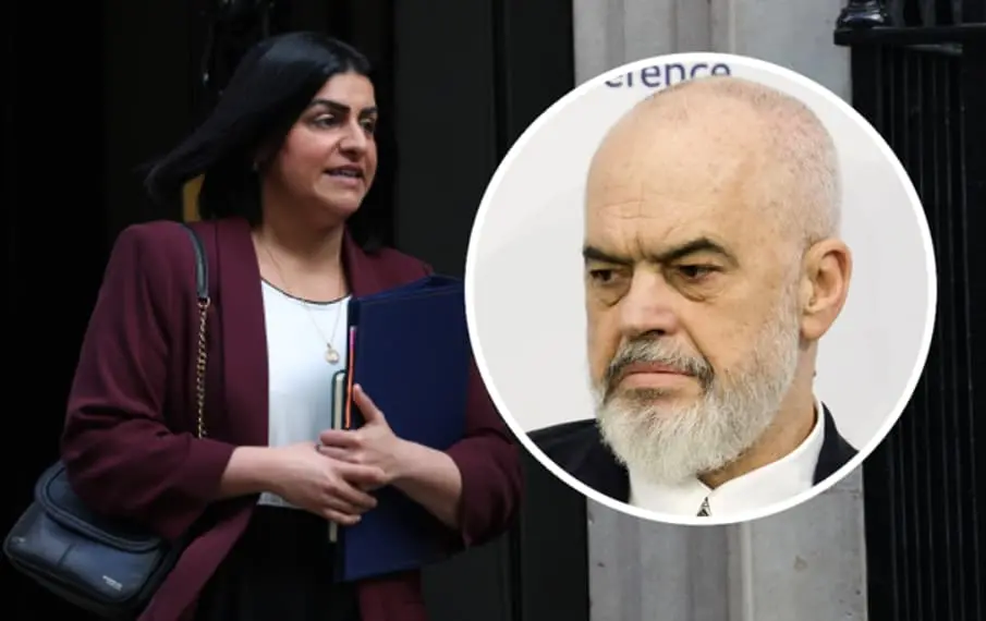 Британска министерка наведе 700 семејства од Албанија како лош пример за азиланти- Еди Рама остро ѝ одговори 