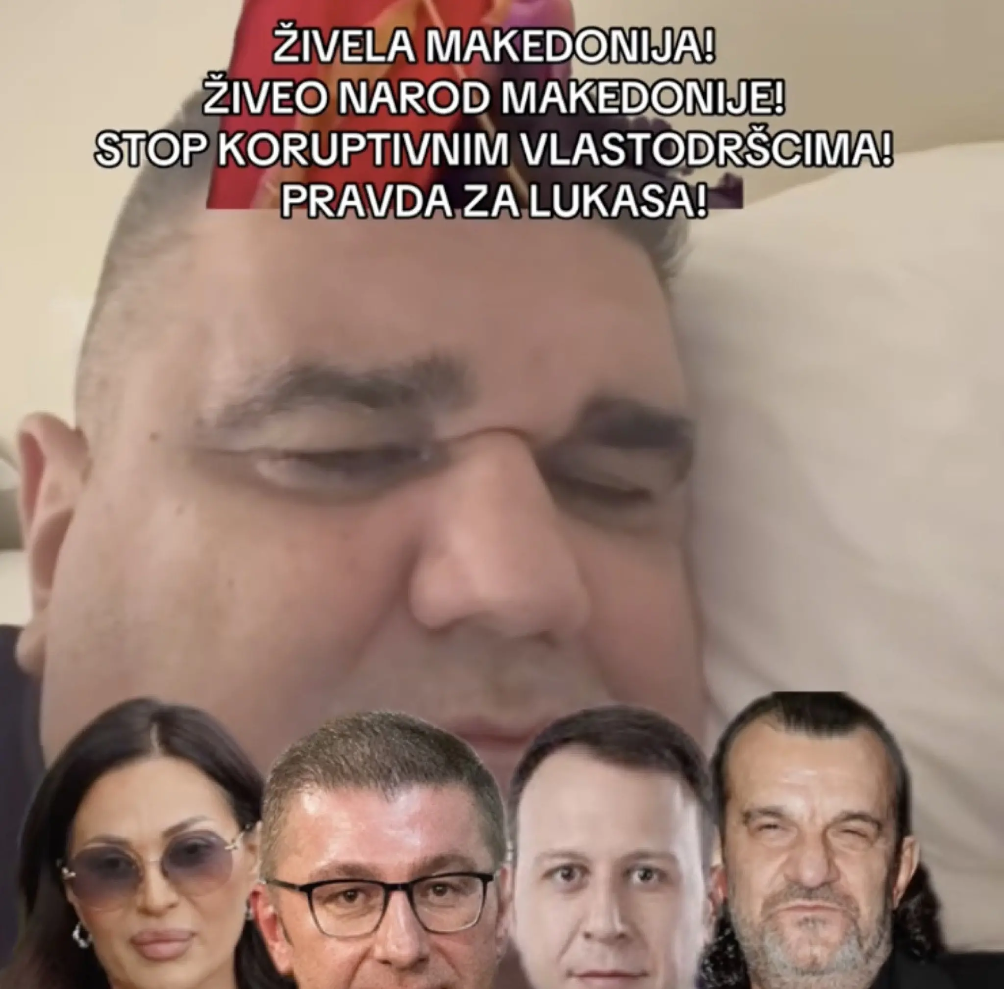 (Видео) Инцидентот со Аца Лукас стана политичка тема: Сопственик на српска ТВ го нападна Мицкоски, го вмеша и македонското знаме