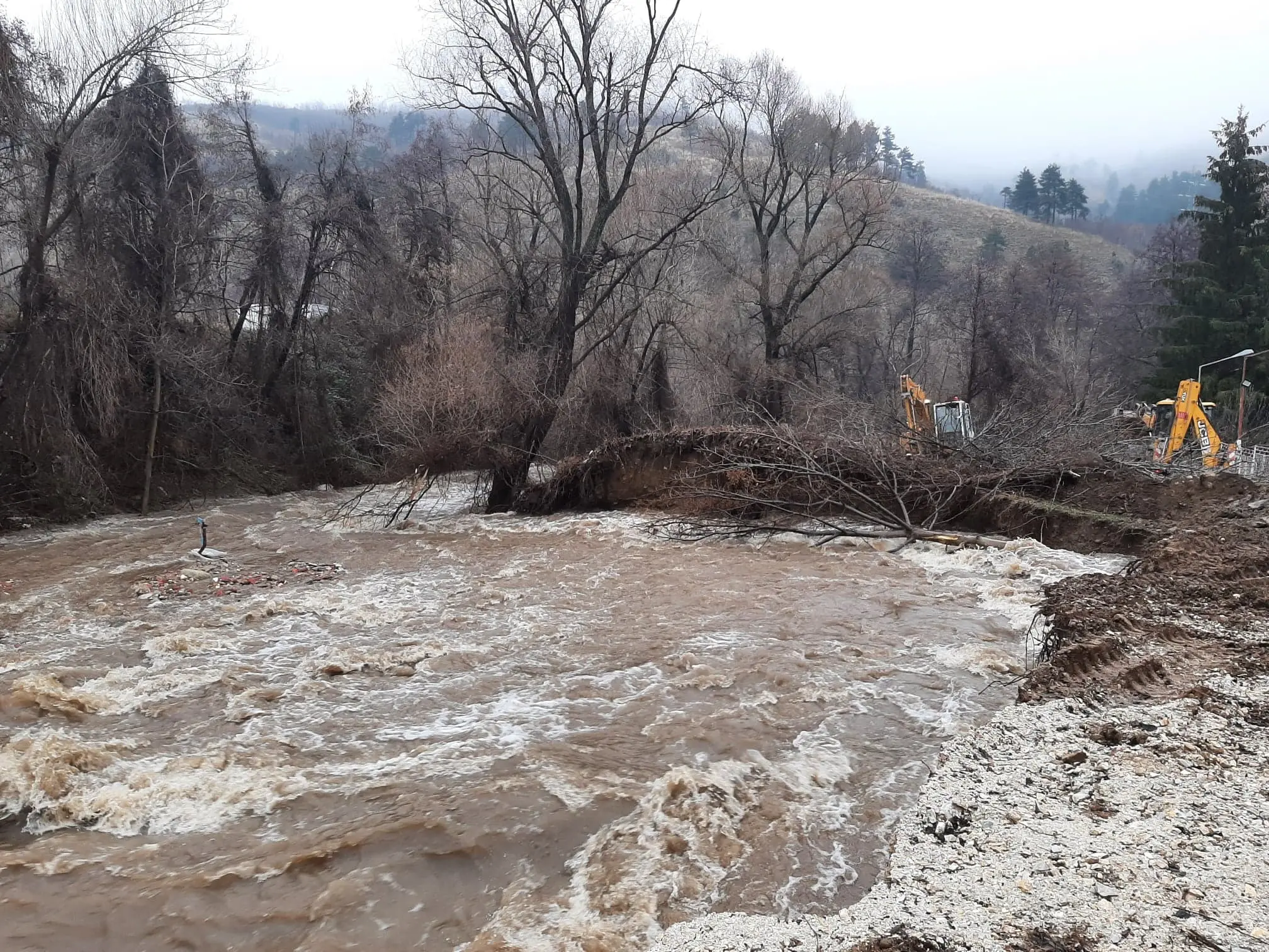 Рекордно зголемени водостоите кај Треска и Сатеска