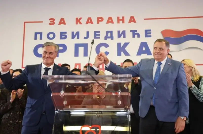 Додик ја прогласи победата на Синиша Каран: Ќе бараме враќање на овластувањата на Република Српска