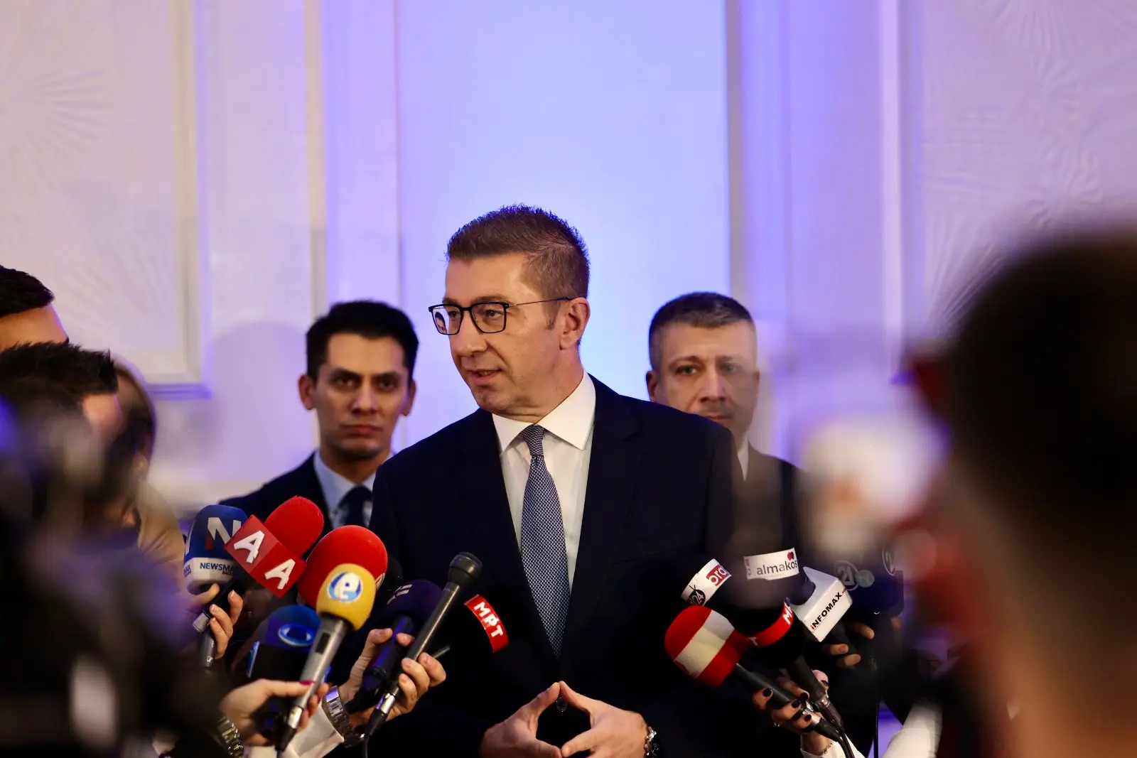 Мицкоски: Се срамиме пред Стразбур од оние кои го контаминираат судството и обвинителството