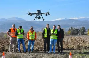 Дронови за надзор на концесиите за минерални суровини, соларна енергија и ветерници