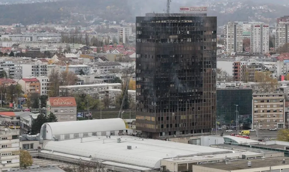 Хрватите ќе го урнат облакодерот „Вјесник“